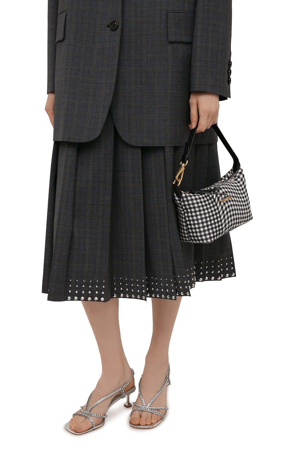 Босоножки MIU MIU, арт. 5X541D-3KS3-F0118-055, фото 3