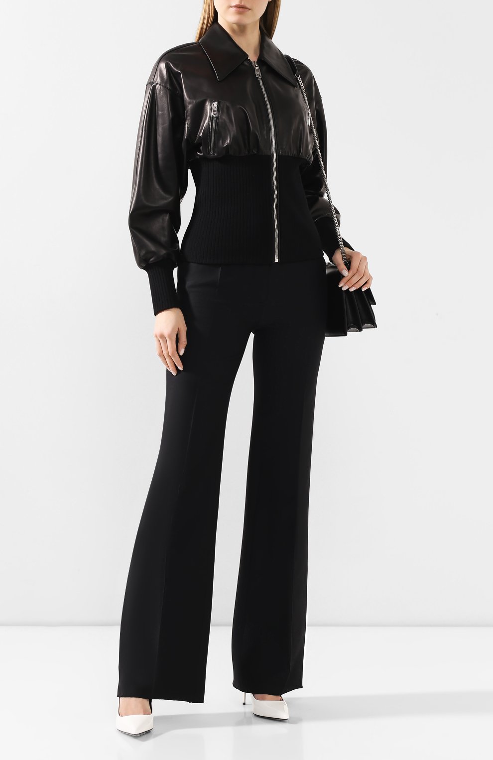 Кожаная куртка DOLCE & GABBANA, арт. F9H66L/HULD8, фото 2