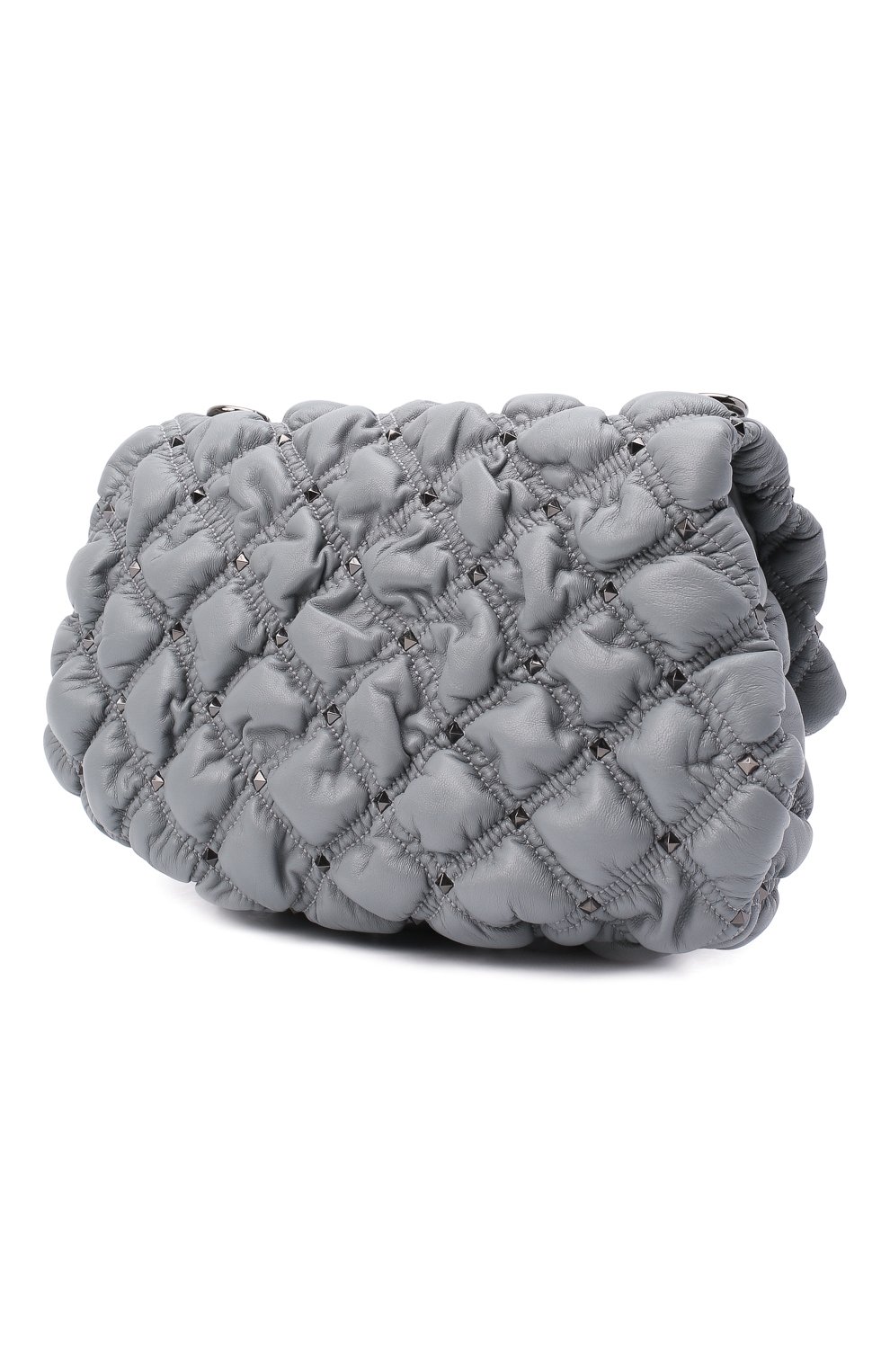 Сумка VALENTINO серого цвета по цене 254500 руб., арт. UW0B0H78/EFZ, фото 3 Сумка VALENTINO, арт. UW0B0H78/EFZ, фото 3