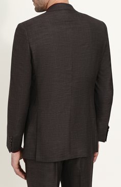 Костюм из шерсти и шелка BRIONI, арт. RA0J0L/P7AE5/BRUNIC0/2, фото 3