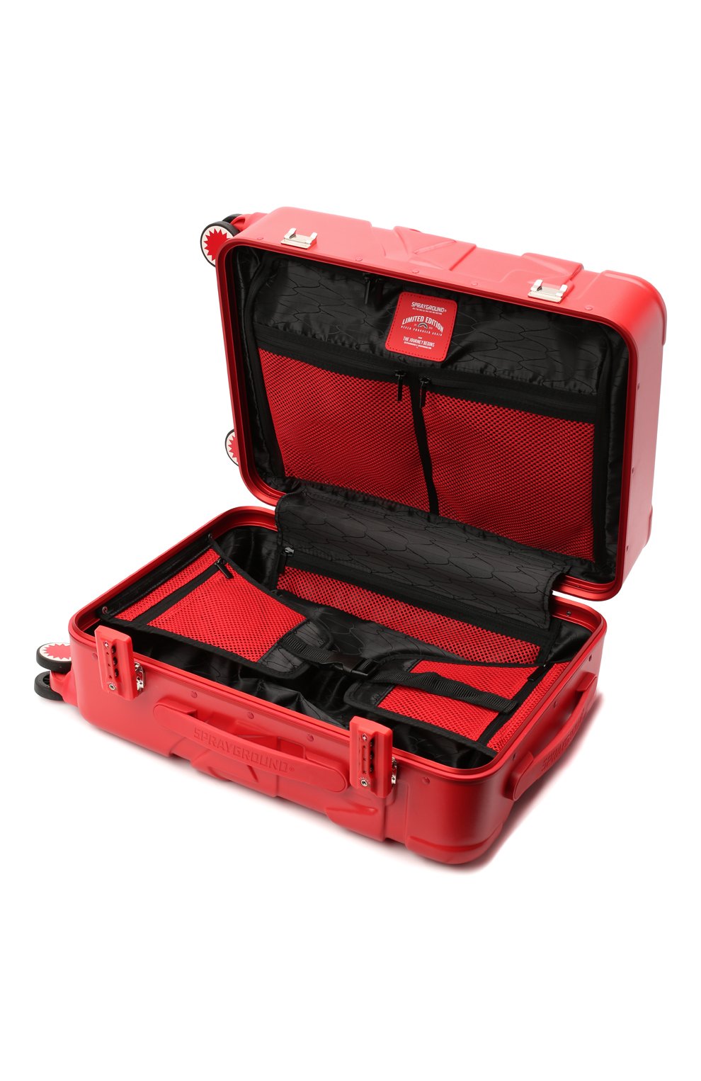 Чемодан SPRAYGROUND красного цвета по цене 36950 руб., арт. 9100CL66NSZ, фото 3 Чемодан SPRAYGROUND, арт. 9100CL66NSZ, фото 3