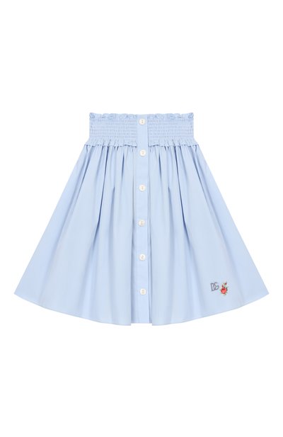 Хлопковая юбка DOLCE & GABBANA, арт. L55I81/FU5Y4