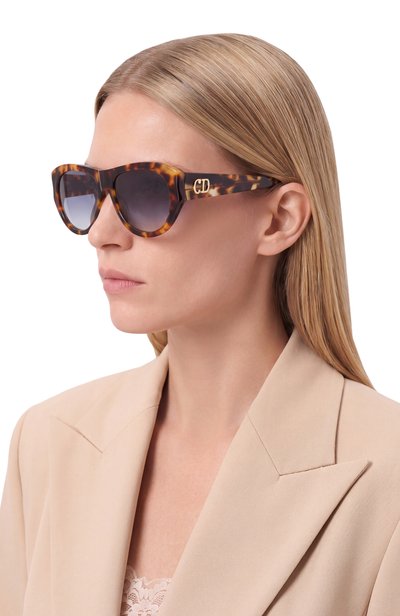Женские солнцезащитные очки DIOR EYEWEAR, арт. DI0RGL0W A1I 26B1
