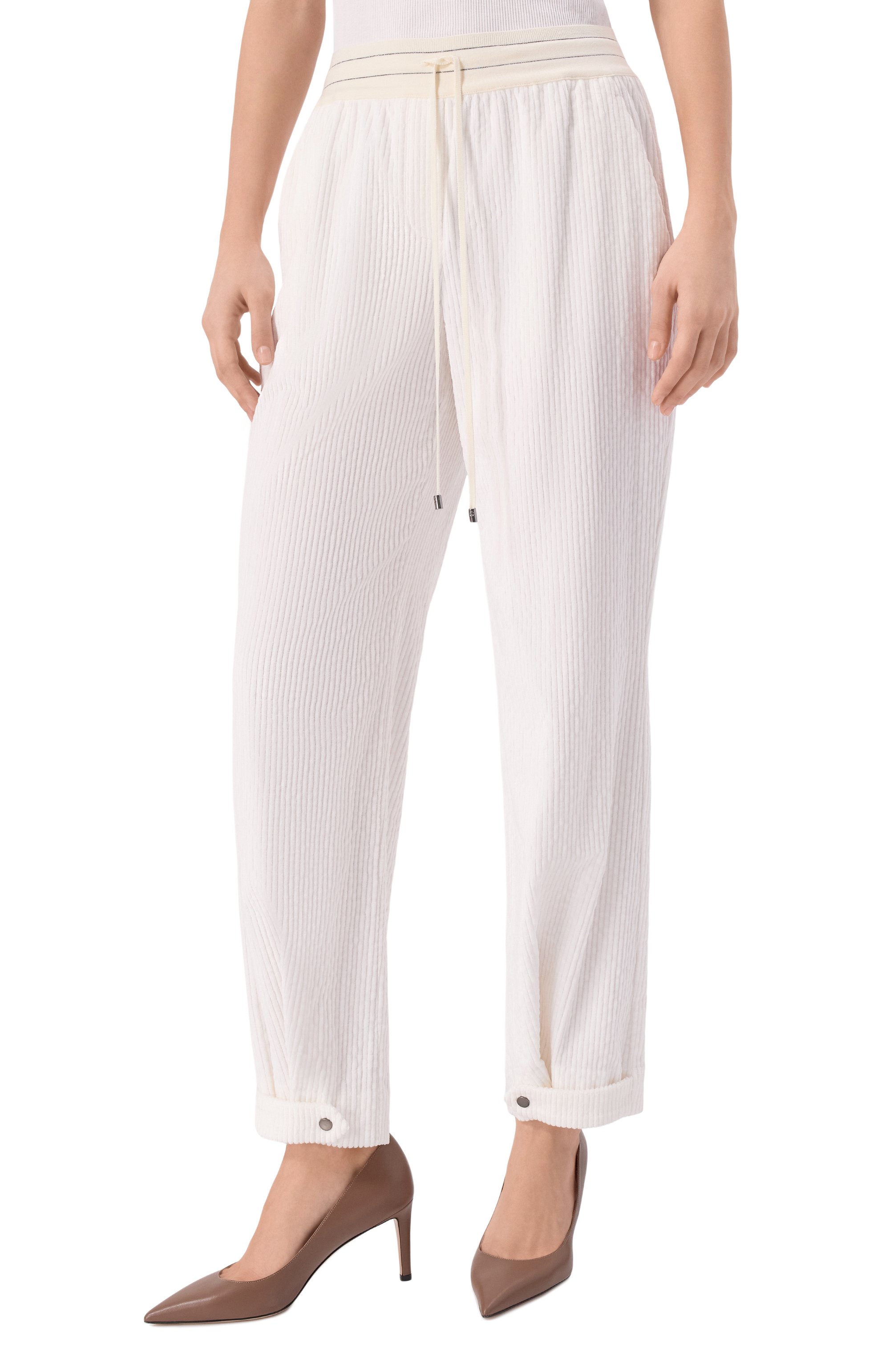 Хлопковые брюки LORENA ANTONIAZZI, арт. PA47A/5057, фото 3