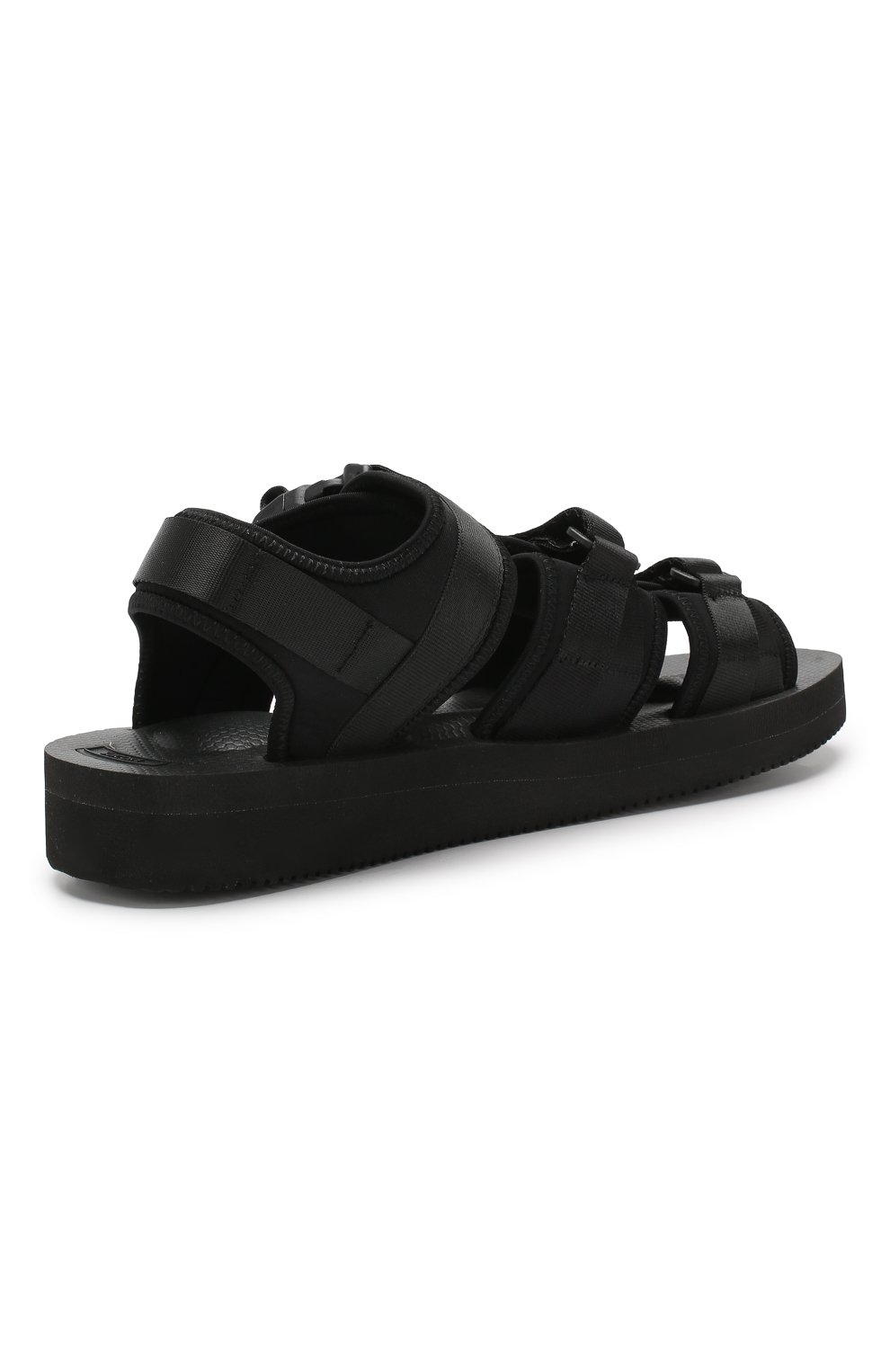 Текстильные сандалии SUICOKE черного цвета по цене 21850 руб., арт. 0G-052V, фото 4 Текстильные сандалии SUICOKE, арт. 0G-052V, фото 4