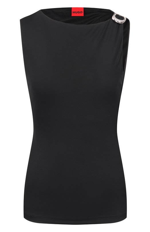 Топ из вискозы HUGO 50555782 Чёрный 50555782