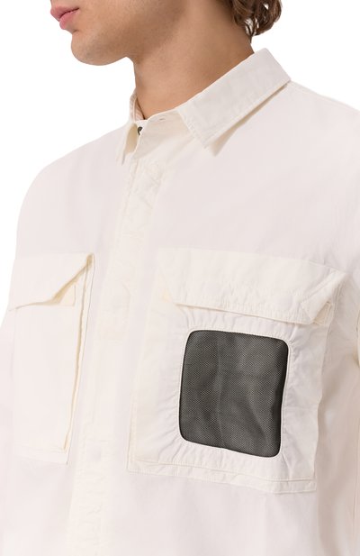 Хлопковая руб�ашка C.P. COMPANY, арт. 18CM0S142A110143G, фото 5