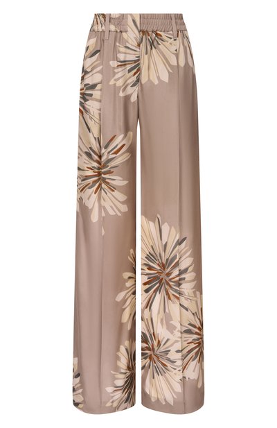 Женские атласные брюки BRUNELLO CUCINELLI, арт. MQ967P9229