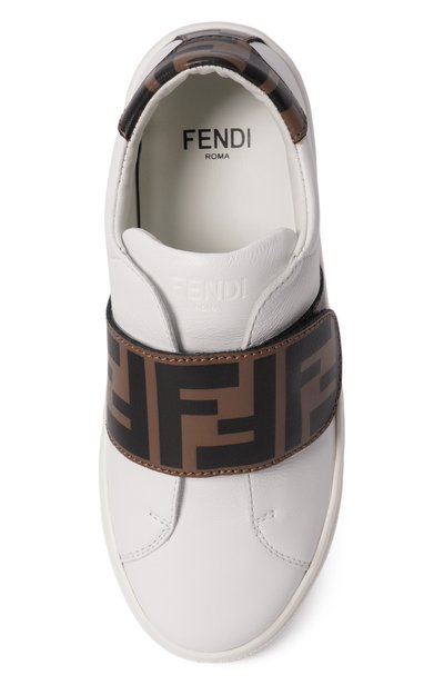 Кожаные кеды FENDI, арт. JMR325/A7N4, фото 4