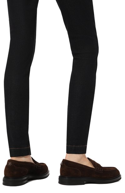 Замшевые пенни-лоферы altavilla DOLCE & GABBANA, арт. CM0078/AS915, фото 3