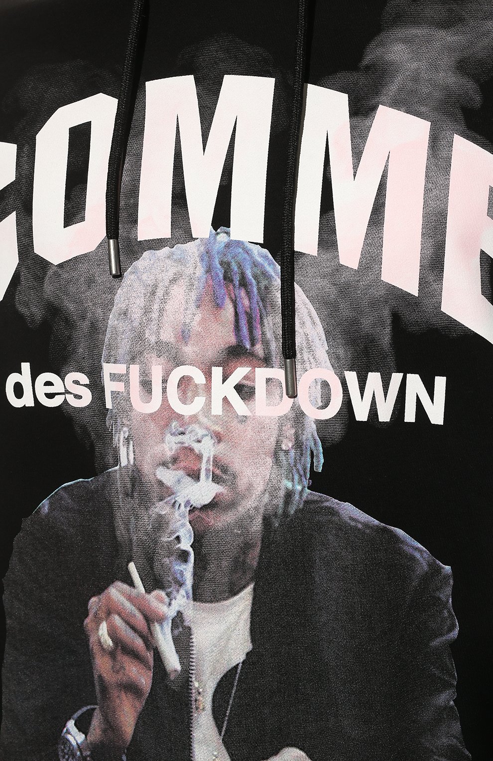 Хлопковое худи COMME DES FUCKDOWN, арт. CDFU1629SFC, фото 5