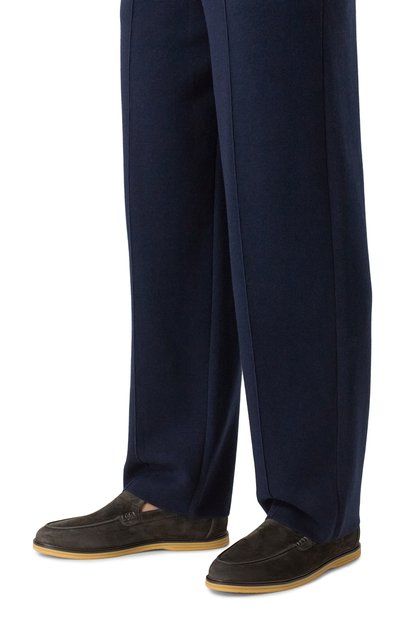 Замшевые лоферы 12 STOREEZ, арт. 135614, фото 3