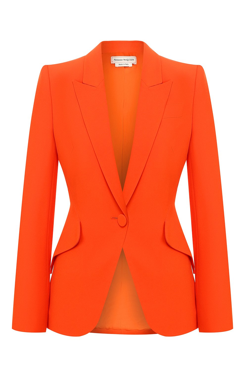Жакет ALEXANDER MCQUEEN оранжевого цвета по цене 179500 руб., арт. 610628/QEAAA, фото 1 Жакет ALEXANDER MCQUEEN, арт. 610628/QEAAA, фото 1