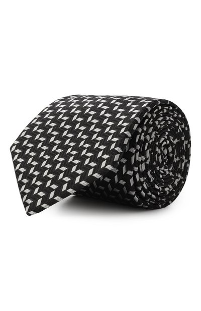 Мужской шелковый галстук GIORGIO ARMANI, арт. GM000800/TE16576