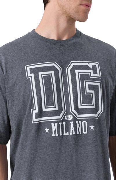 Хлопковая футболка DOLCE & GABBANA, арт. G8PN9T/G7PLQ, фото 5