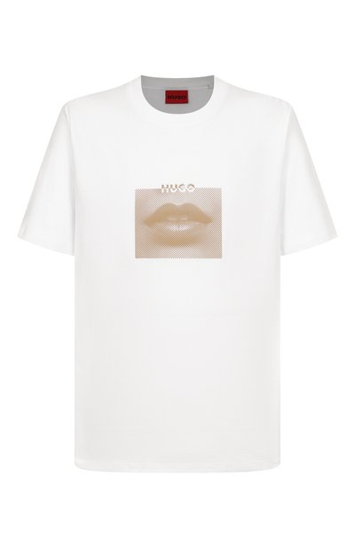 Мужская хлопковая футболка HUGO, арт. 50544496