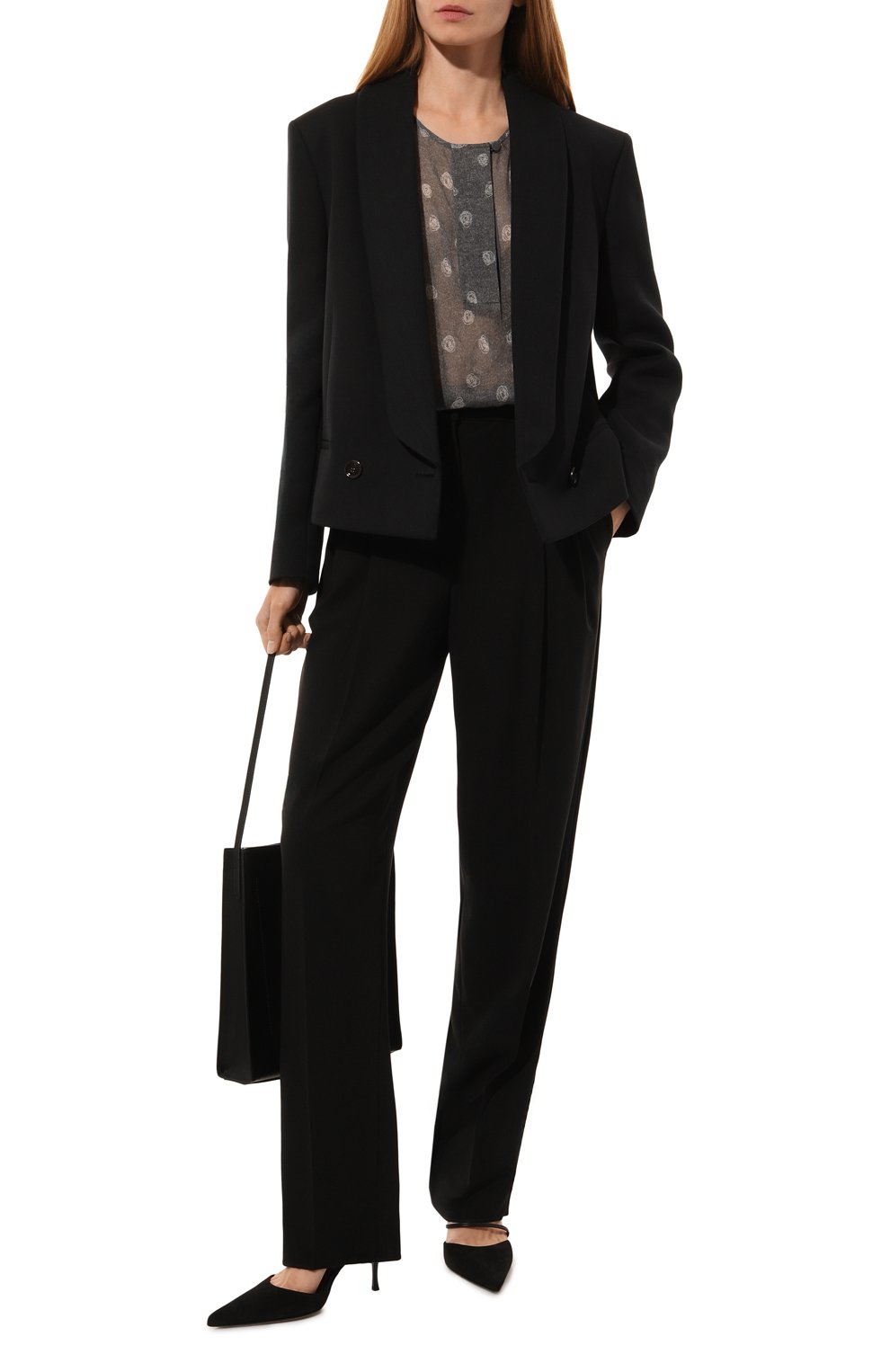 Шелковая блузка EMPORIO ARMANI, арт. EW000170/TE10522, фото 2