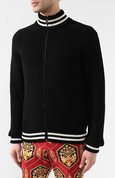 Шерстяной кардиган DOLCE & GABBANA, арт. GX403Z/JAVKK, фото 3