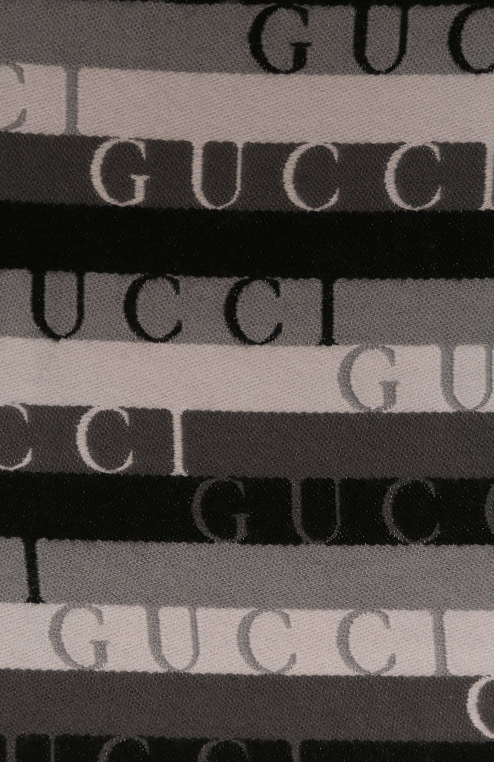 Шарф из шерсти и хлопка GUCCI, арт. 634166 4GB22, фото 3