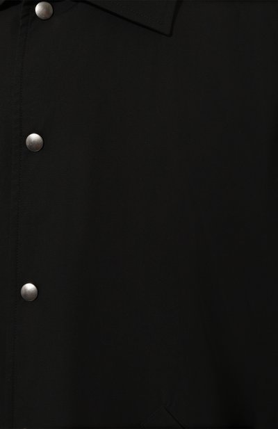 Хлопковая куртка-рубашка JIL SANDER черного цвета по цене 218000 руб., арт. J23BN0003-J45026, фото 5 Хлопковая куртка-рубашка JIL SANDER, арт. J23BN0003-J45026, фото 5