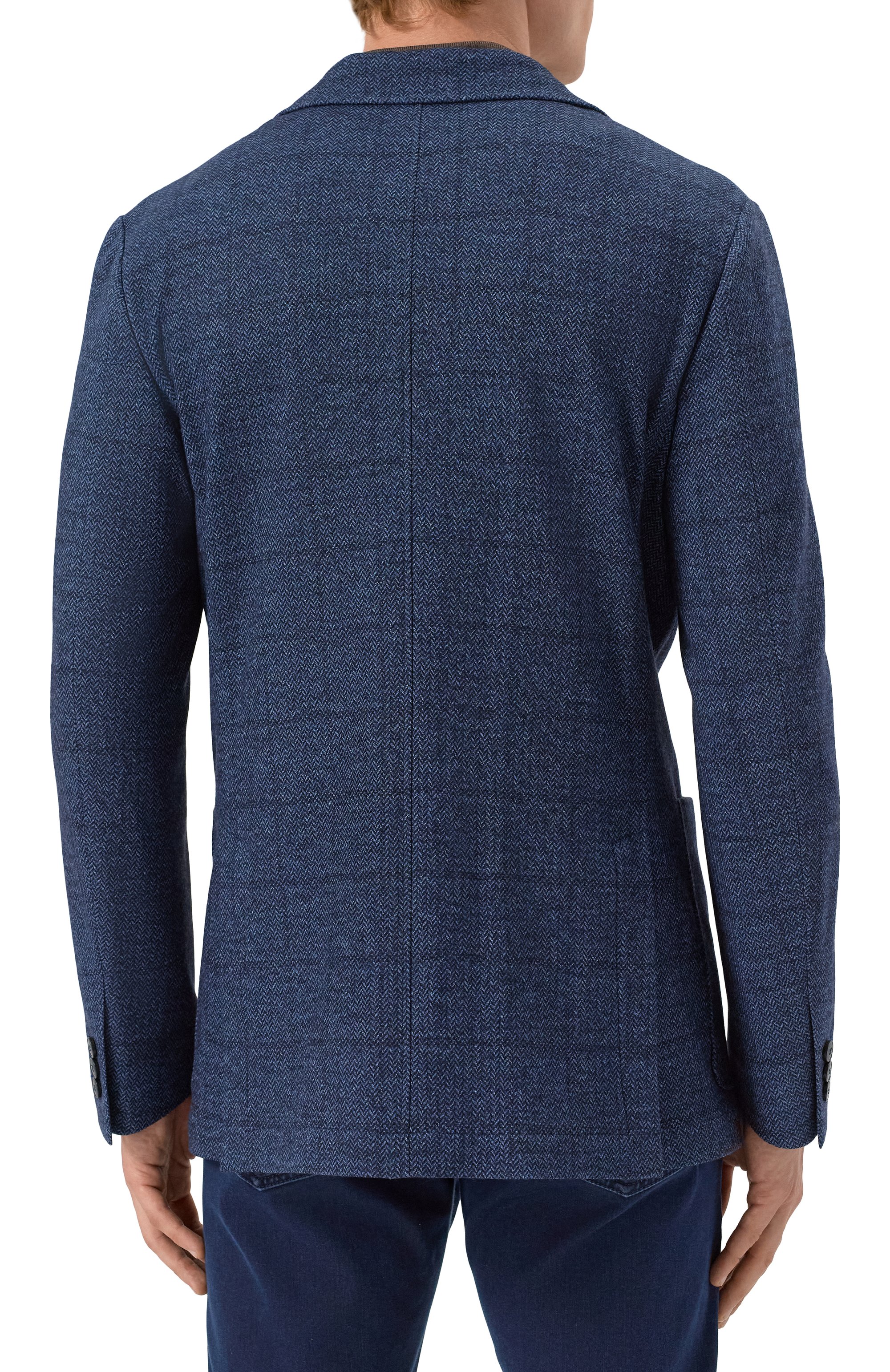 Пиджак из шерсти и хлопка CANALI, арт. J0147/JJ02554, фото 6