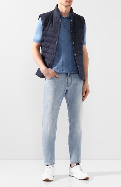 Шелковое поло ZILLI, арт. MBT-PB058-L0SA1/MC02, фото 2