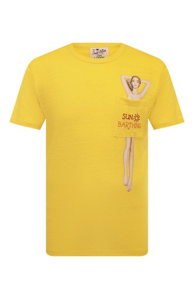 Льняная футболка MC2 SAINT BARTH, арт. STBM ECSTASEA/ECS0001/02925B, фото 1