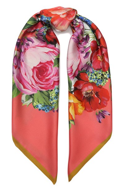 Шелковый платок DOLCE & GABBANA, арт. FN090R/GDS51, фото 1
