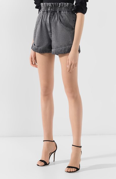 Джинсовые шорты ISABEL MARANT, арт. SH0234-19E010I/LUCI0, фото 3