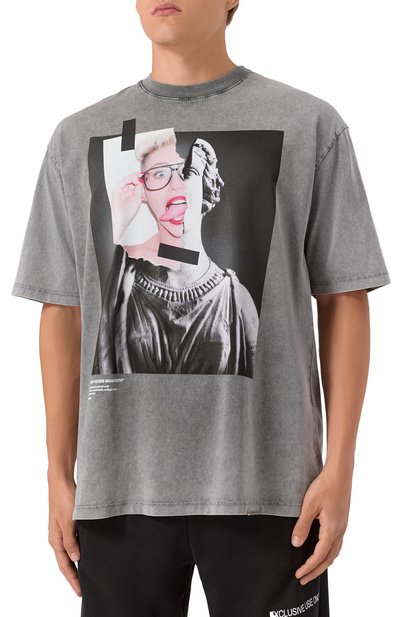 Хлопковая футболка DIEGO VENTURINO, арт. DVTS0AFB, фото 3