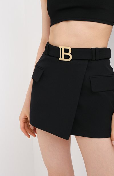 Шерстяная юбка BALMAIN, арт. UF14014/167L, фото 3
