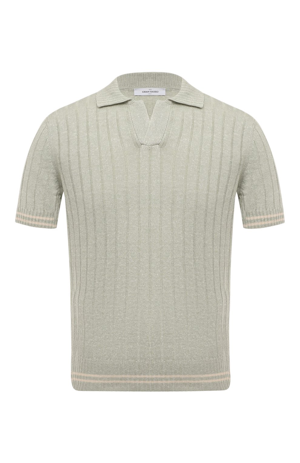 Поло изо льна и хлопка GRAN SASSO, арт. 23140/18624, фото 1