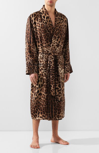 Шелковый халат DOLCE & GABBANA, арт. G0936T/IS1B7, фото 2
