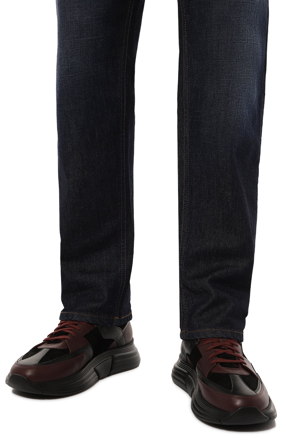 Кожаные кроссовки STEFANO RICCI, арт. UZ27_G6556/WVSDP, фото 3