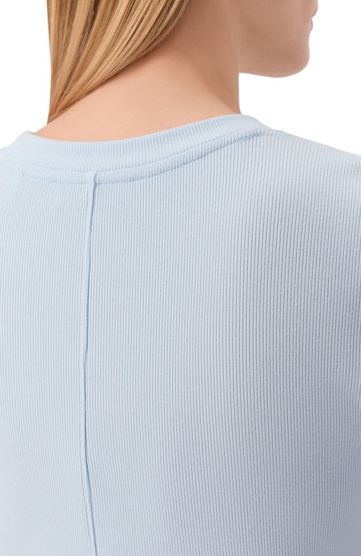 Футболка Frame Denim WP26JTE015/THE RIB BABY TEE Голубой  WP26JTE015/THE RIB BABY TEE Фото 5