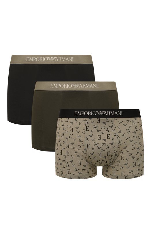 Комплект из трех боксеров Emporio Armani EM000260/AF10800 Зелёный EM000260/AF10800