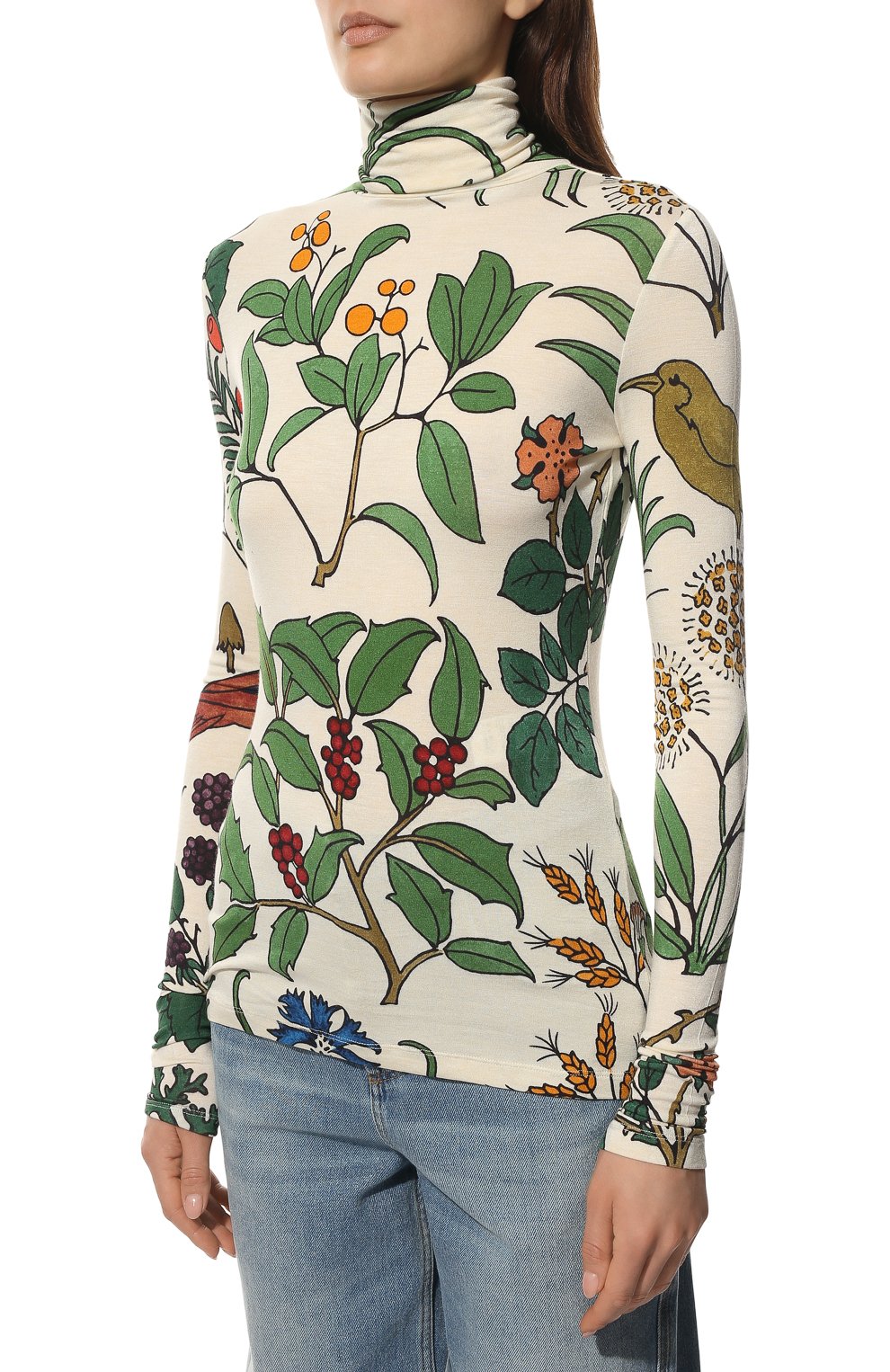 Водолазка из вискозы и шерсти herbarium LOEWE, арт. S800Y22X01, фото 3