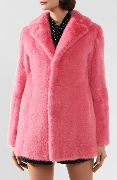 Шуба из норки SAINT LAURENT, арт. 563661/Y7IG2, фото 3