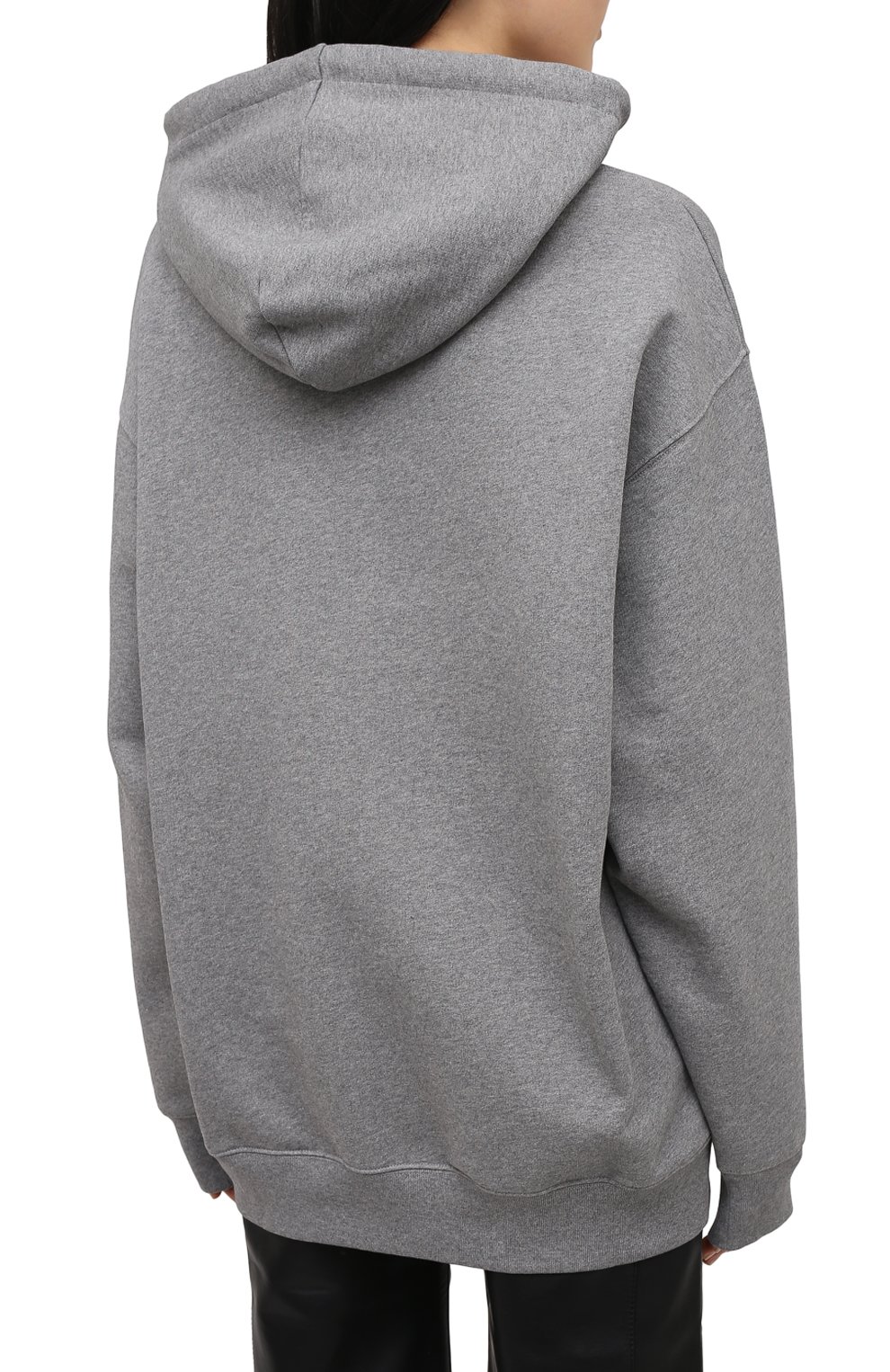Хлопковое худи ACNE STUDIOS, арт. CI0009/W, фото 4