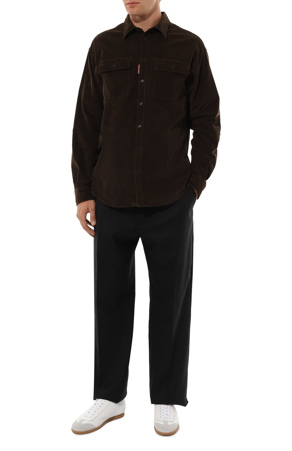 Шерстяные брюки MOSCHINO, арт. J0305/5219, фото 2