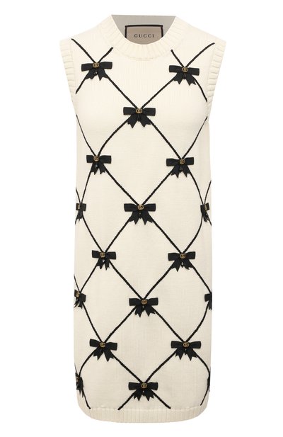 Женское хлопковое платье GUCCI, арт. 657852 XKBUW