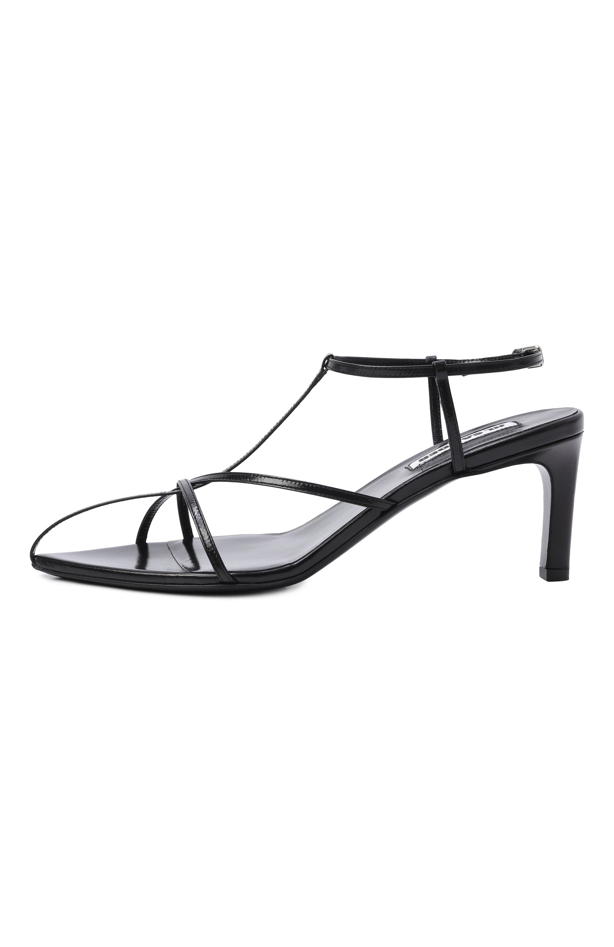 Кожаные босоножки cage JIL SANDER, арт. J15WL0062/P6519, фото 4