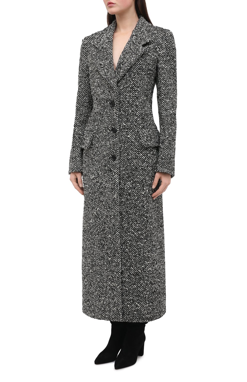 Шерстяное пальто PRADA, арт. P650N-1X7X-F0002-202, фото 3