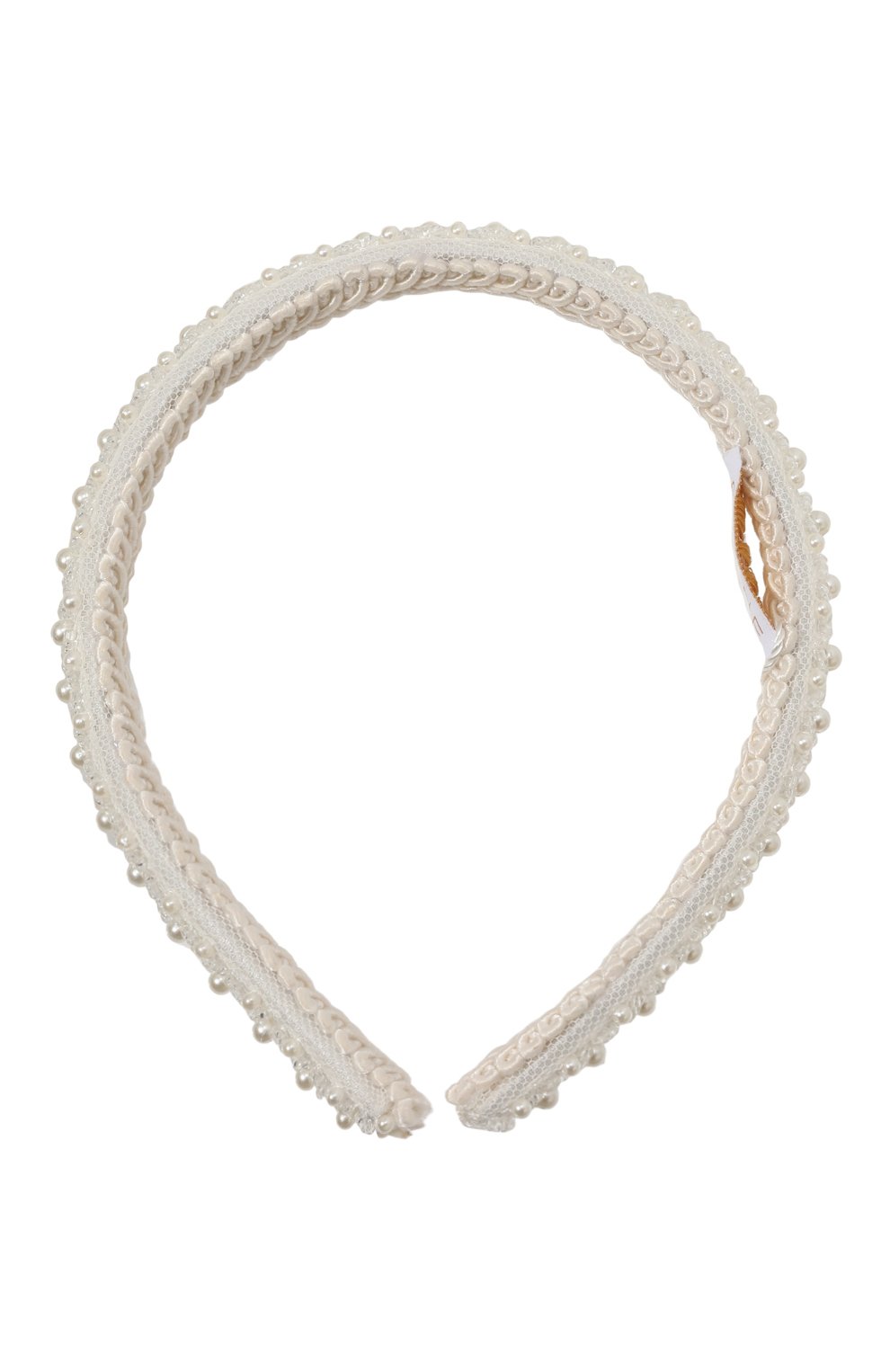 Ободок EIRENE белого цвета по цене 8425 руб., арт. FW2324H58, фото 2 Ободок EIRENE, арт. FW2324H58, фото 2