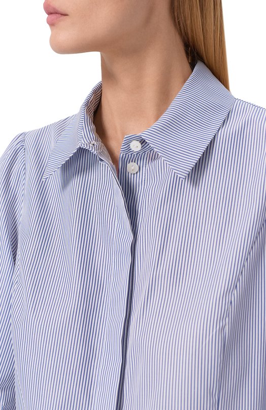 Хлопковая рубашка Freeage WS26.BL028S.1010.1049 Голубой  WS26.BL028S.1010.1049 Фото 5