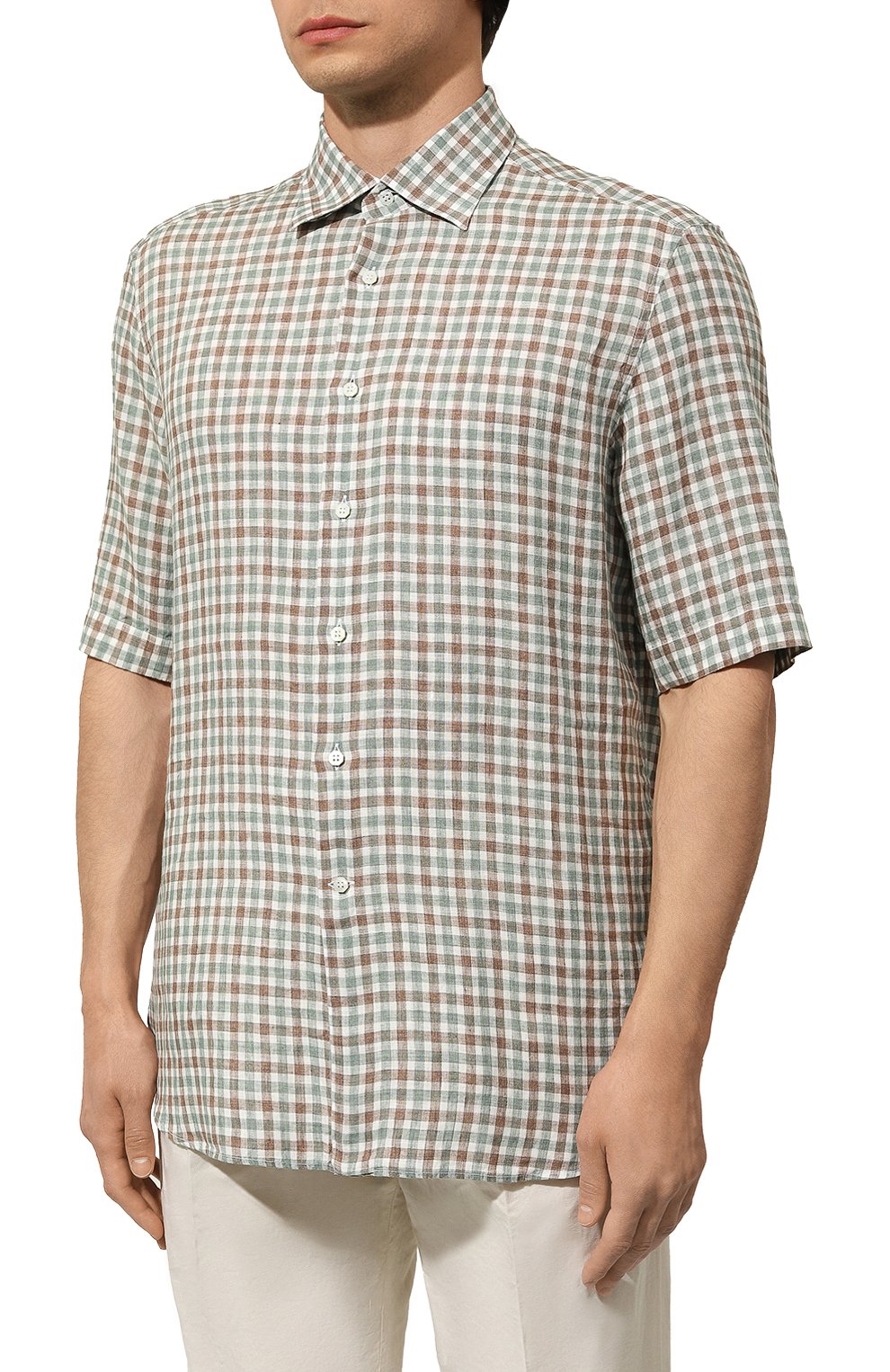 Льняная рубашка STEFANO RICCI, арт. MC007360/LX2716, фото 3