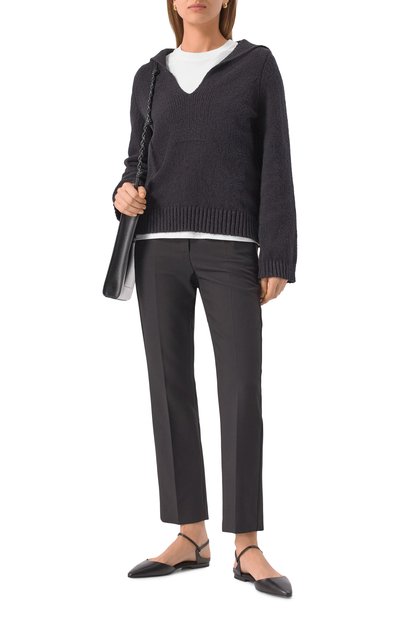 Хлопковый свитер LOULOU DE SAISON, арт. BAHIA, фото 2