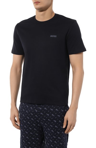 Хлопковая пижама BOSS, арт. 50509334, фото 3