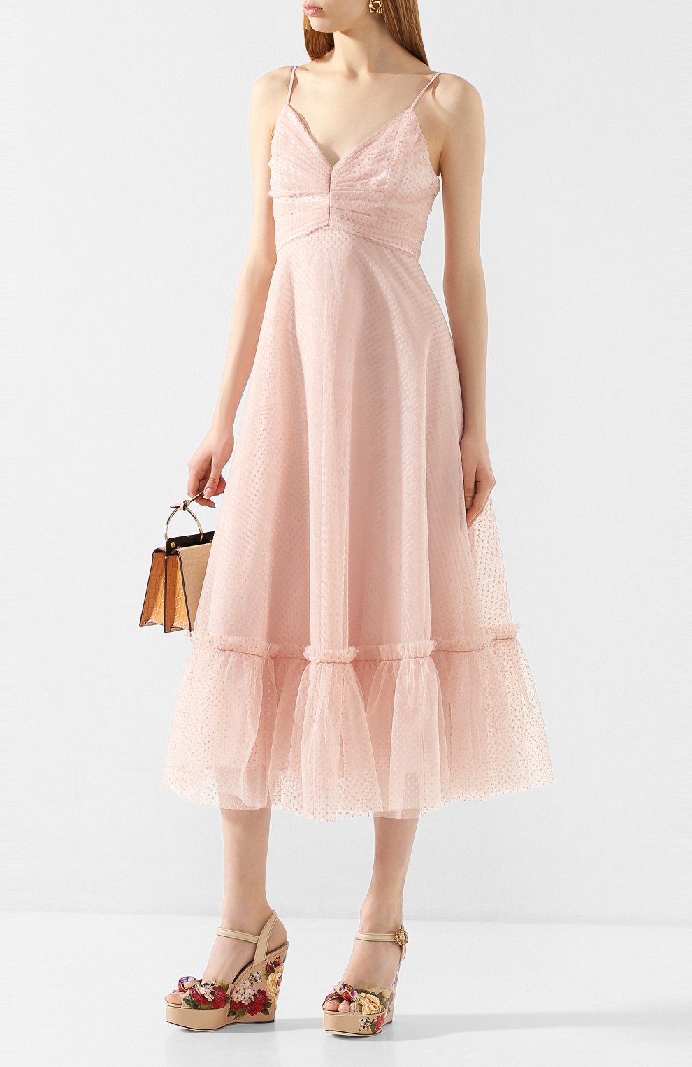 Кожаные босоножки bianca DOLCE & GABBANA, арт. CZ0219/AX741, фото 2