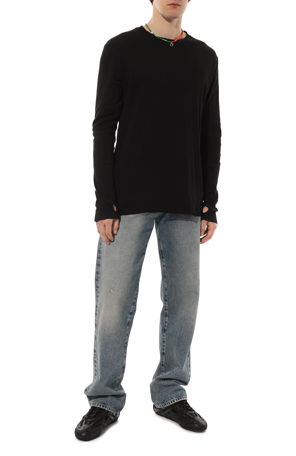 Хлопковый лонгслив THOM KROM, арт. M TS 725, фото 2